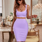 Sexy Two-Piece Skirt Set