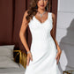 Amvi White Bandage Dress